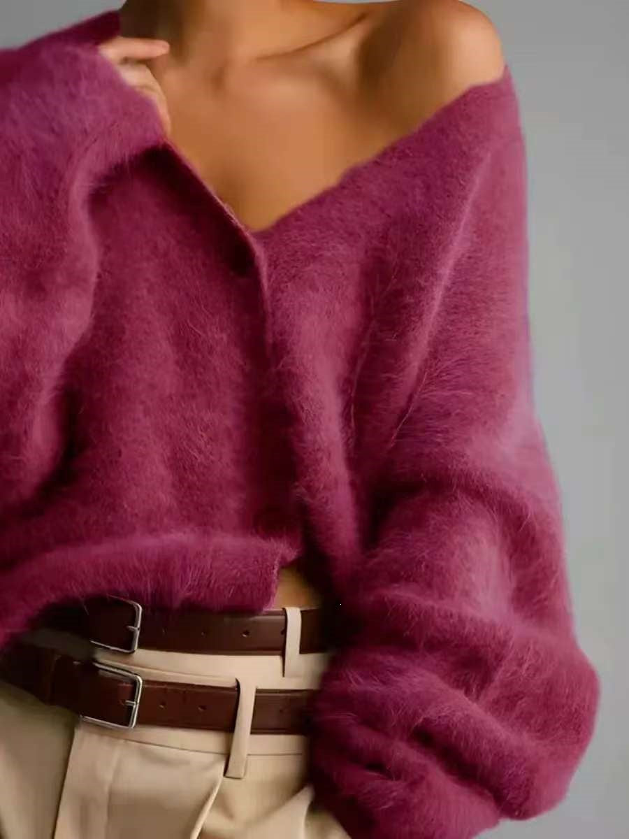 Cardigan Romy — Maille Boutonnée