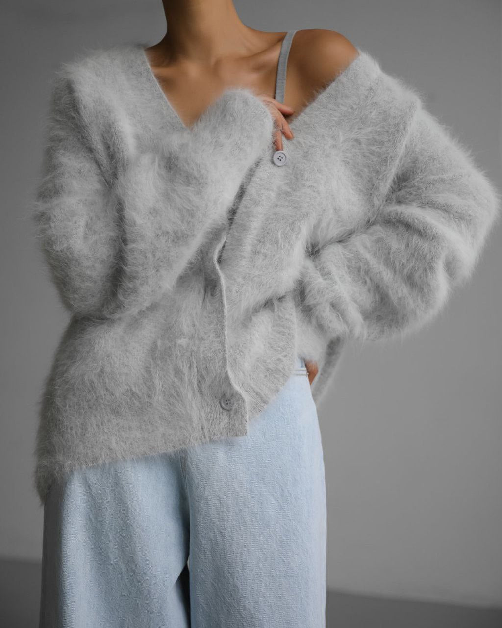Cardigan Romy — Maille Boutonnée
