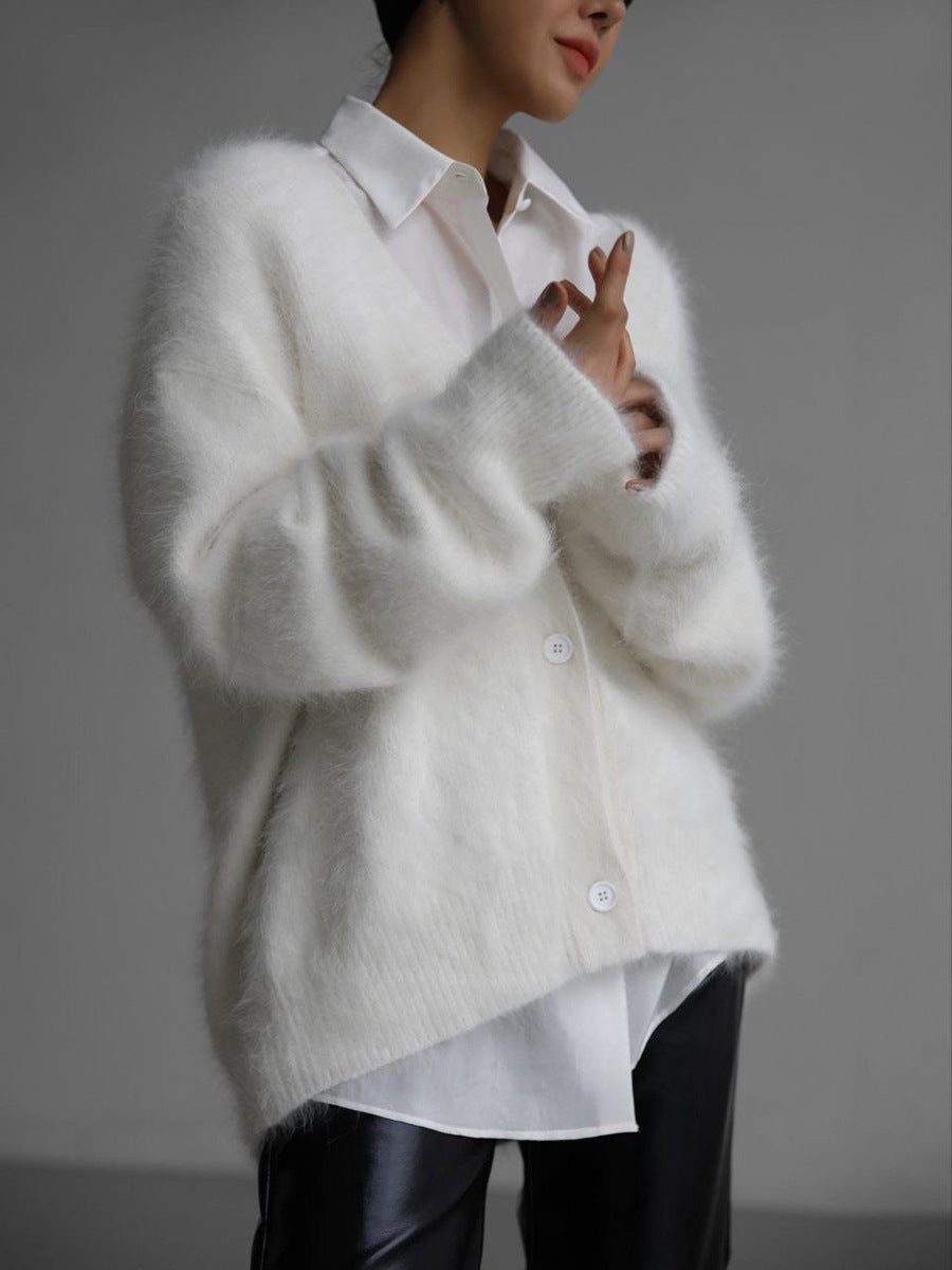 Cardigan Romy — Maille Boutonnée