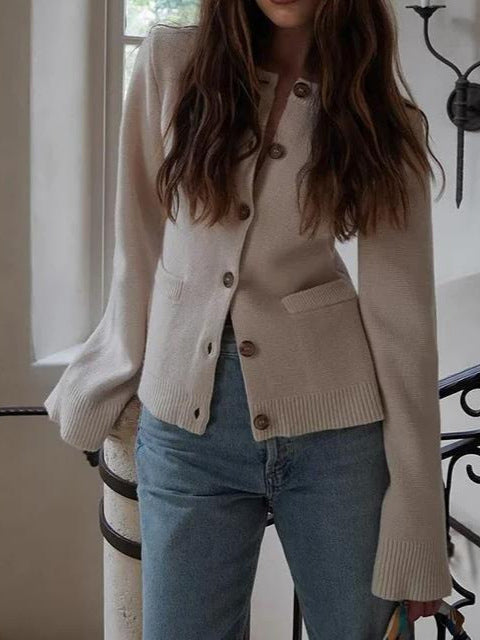 Cardigan Inès — Court Ajusté