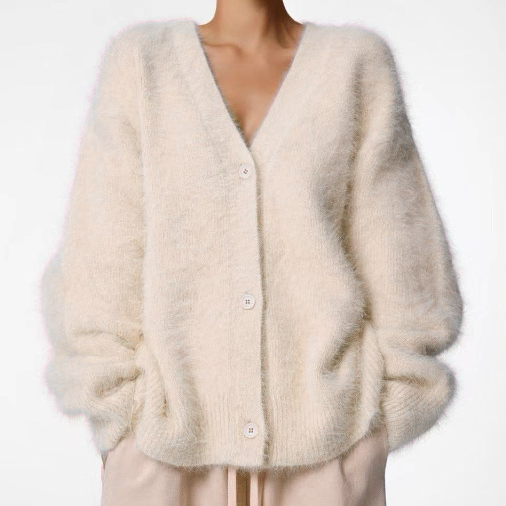 Cardigan Romy — Maille Boutonnée