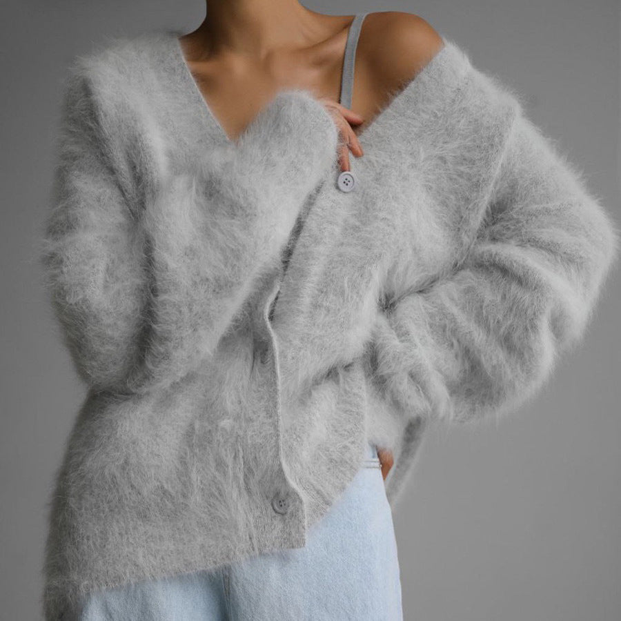 Cardigan Romy — Maille Boutonnée