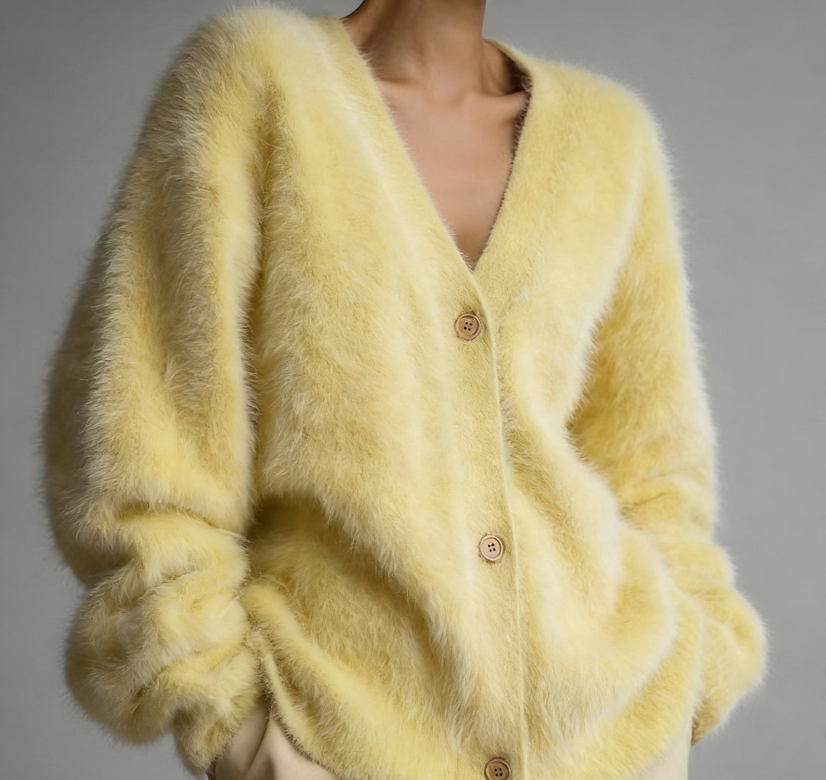 Cardigan Romy — Maille Boutonnée