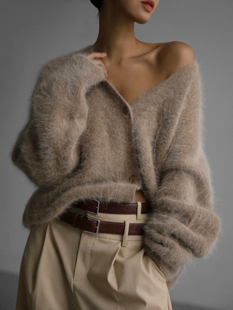 Cardigan Romy — Maille Boutonnée