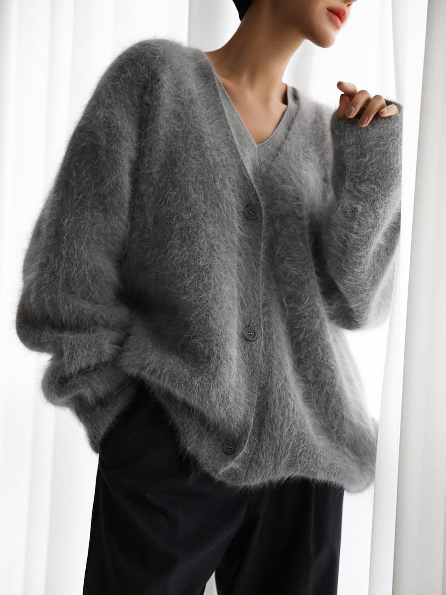 Cardigan Romy — Maille Boutonnée