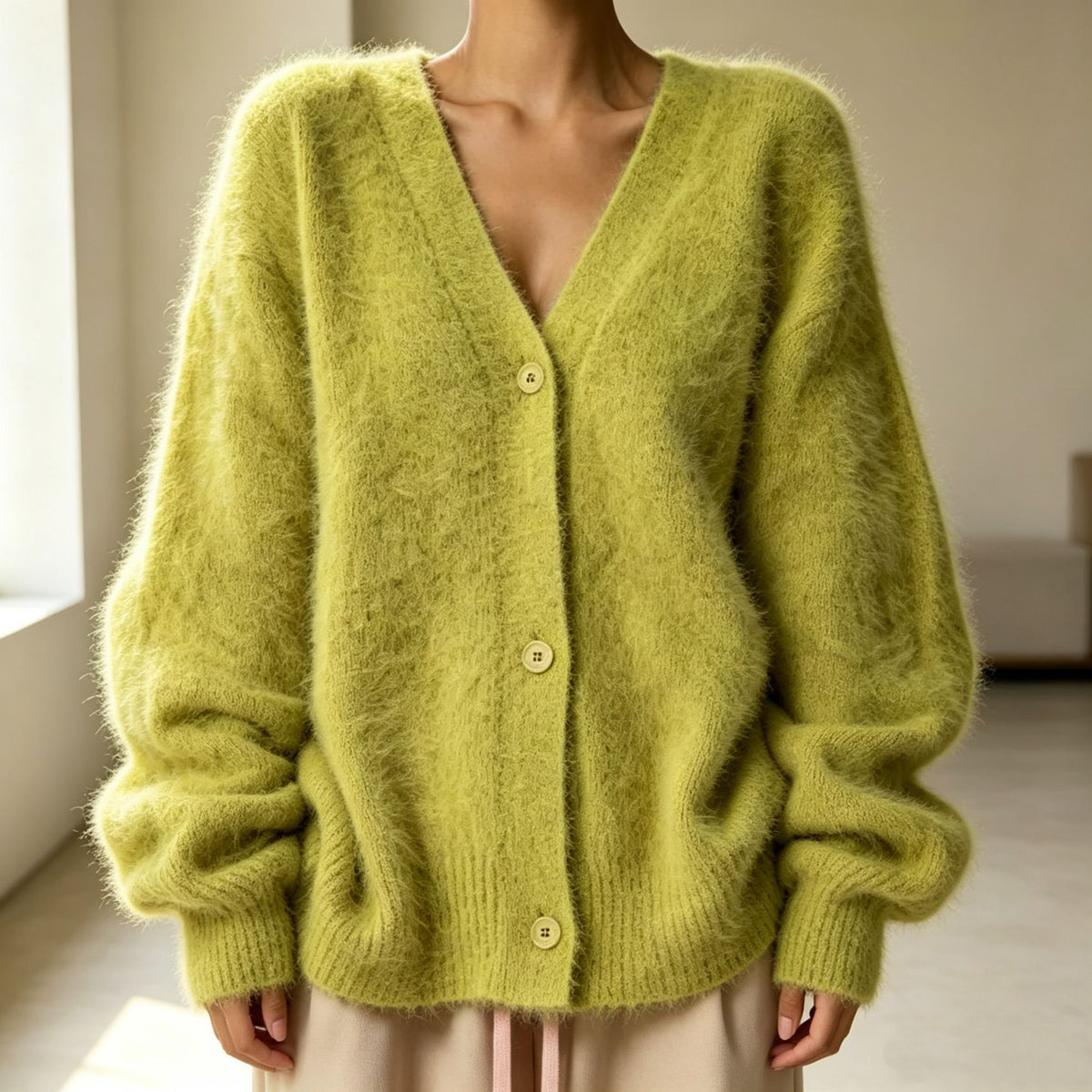 Cardigan Romy — Maille Boutonnée