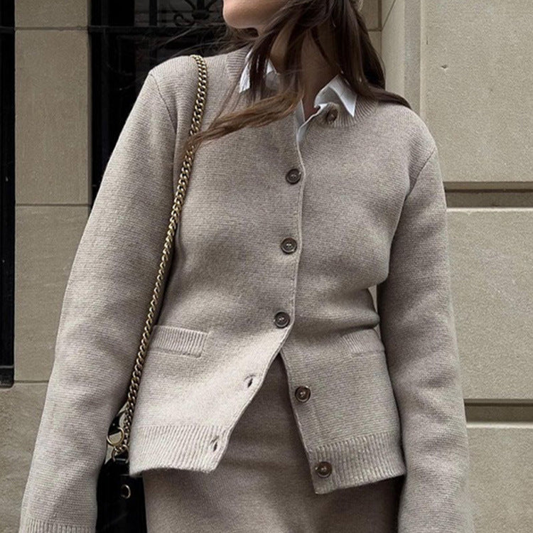 Cardigan Inès — Court Ajusté