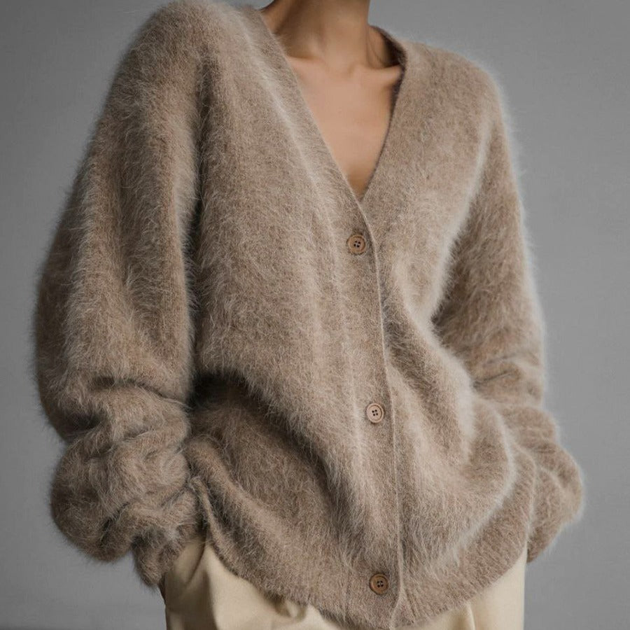 Cardigan Romy — Maille Boutonnée